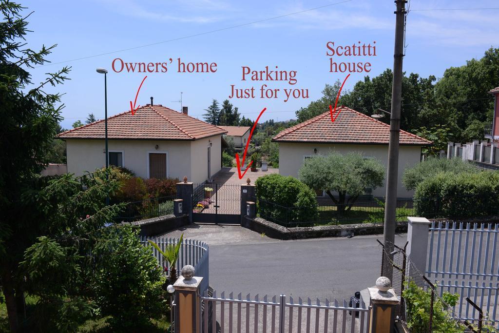 Scatitti House Villa Zafferana Etnea Exterior photo